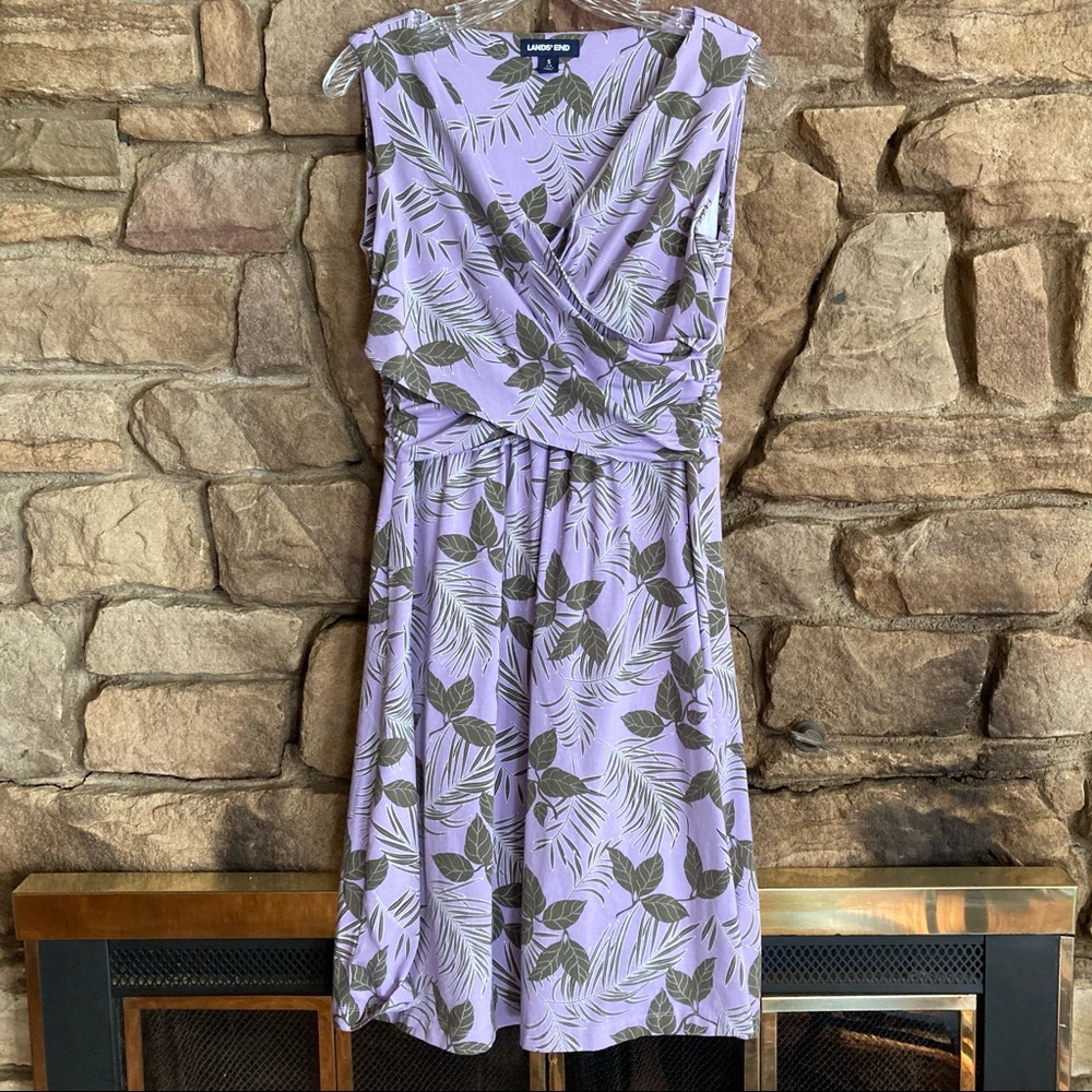 Lands End Summer Dress, Preowned, Size Small (6-8)